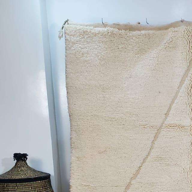 White Karam Marokkaans handgemaakt tapijt-413.jpg